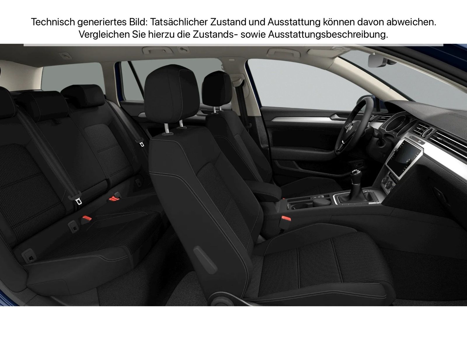Fahrzeug autohaus mense Fahrzeugabbildung Volkswagen Passat Variant 1.4 TSI Comfortline ACC Navi PDC - mit KI generiert/bearbeitet