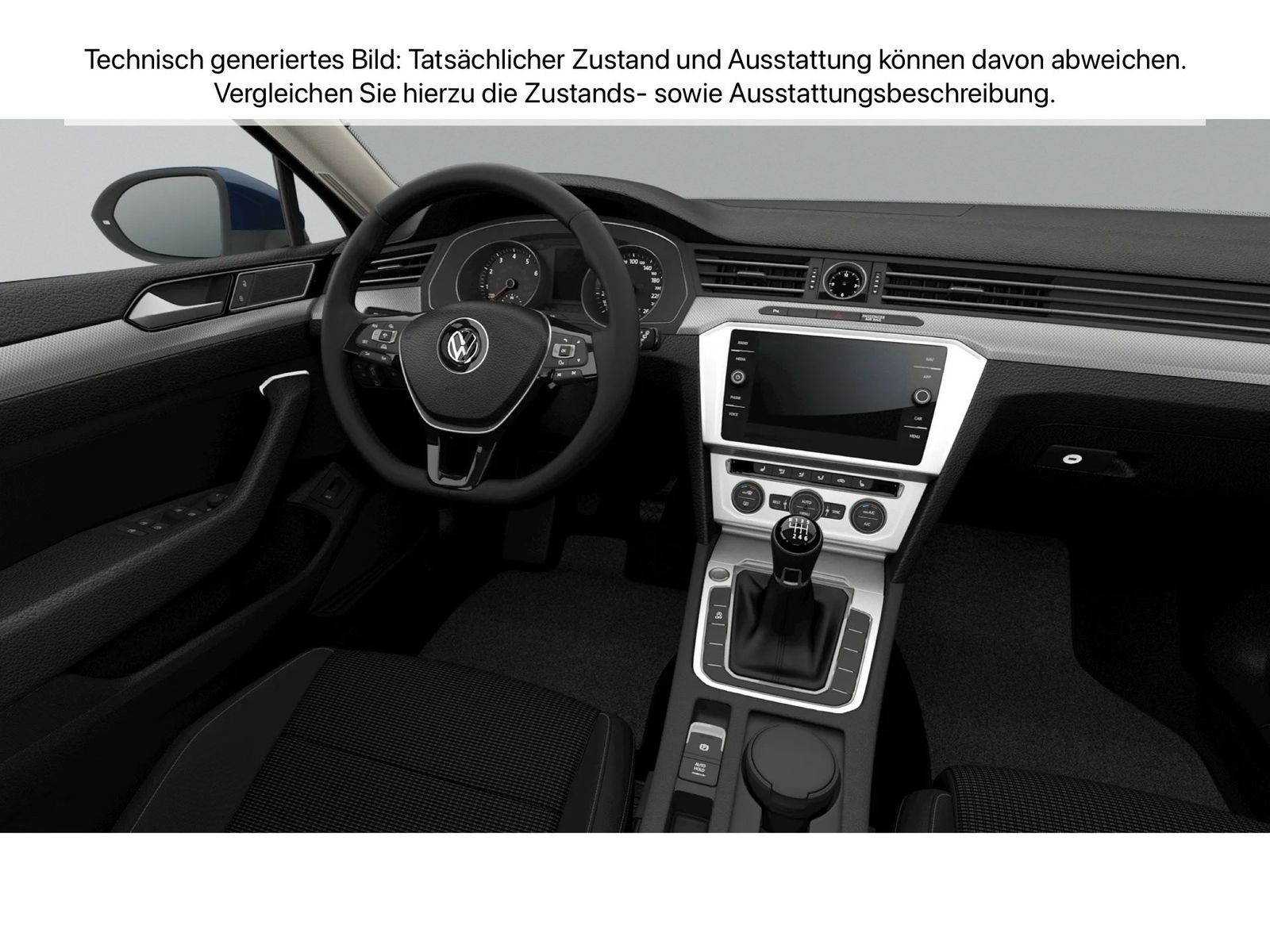 Fahrzeug autohaus mense Fahrzeugabbildung Volkswagen Passat Variant 1.4 TSI Comfortline ACC Navi PDC - mit KI generiert/bearbeitet