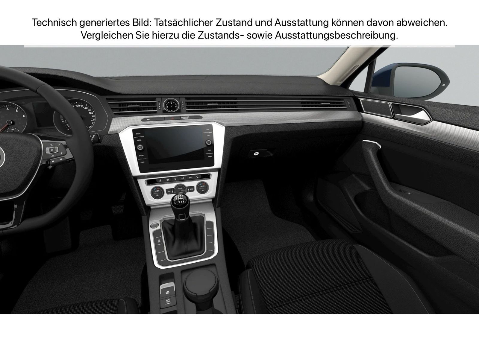 Fahrzeug autohaus mense Fahrzeugabbildung Volkswagen Passat Variant 1.4 TSI Comfortline ACC Navi PDC - mit KI generiert/bearbeitet
