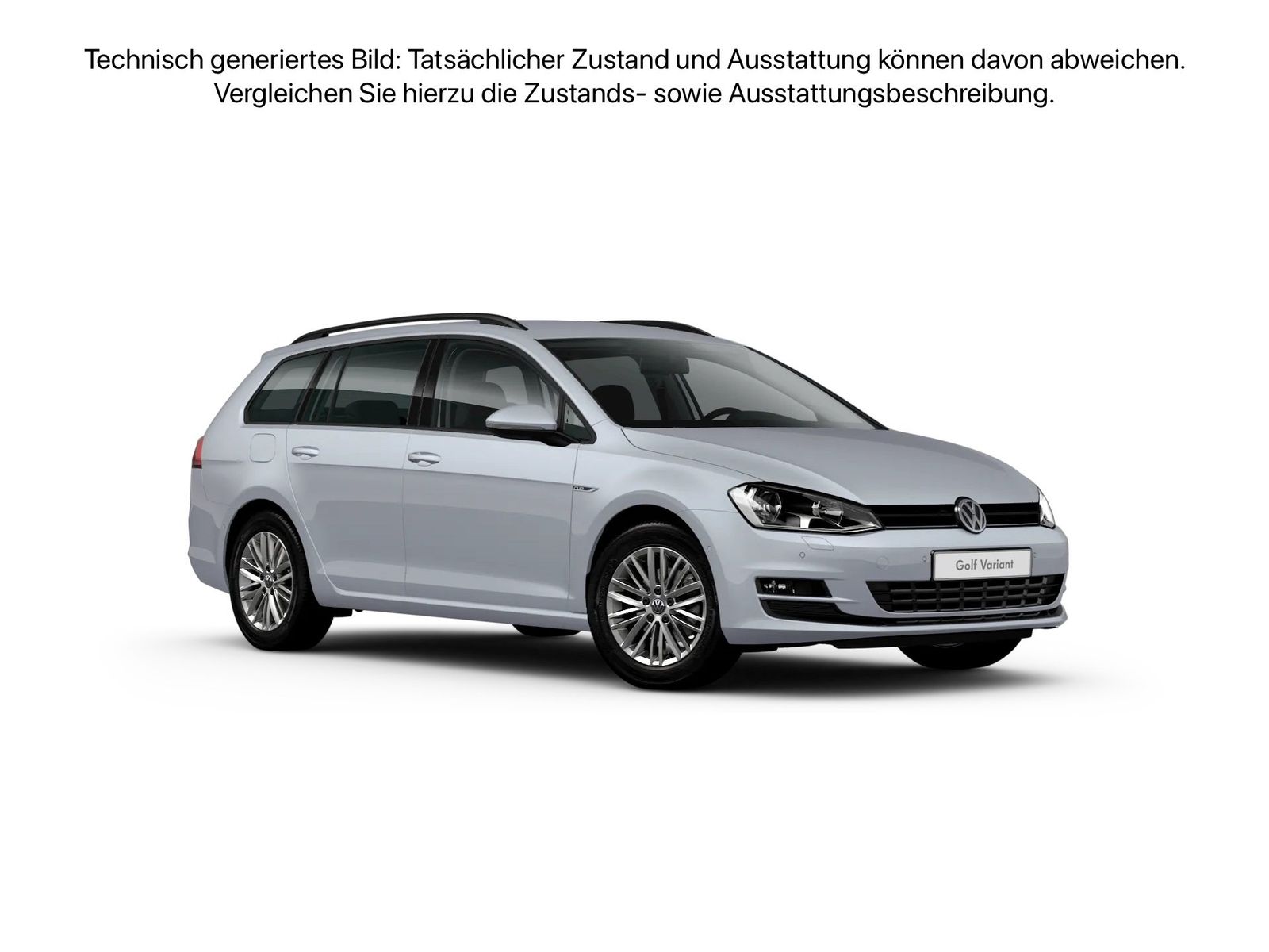 Fahrzeug autohaus mense Fahrzeugabbildung Volkswagen Golf Variant Comfortline 1.4l TSI 92kW 6-Gang LM - mit KI generiert/bearbeitet