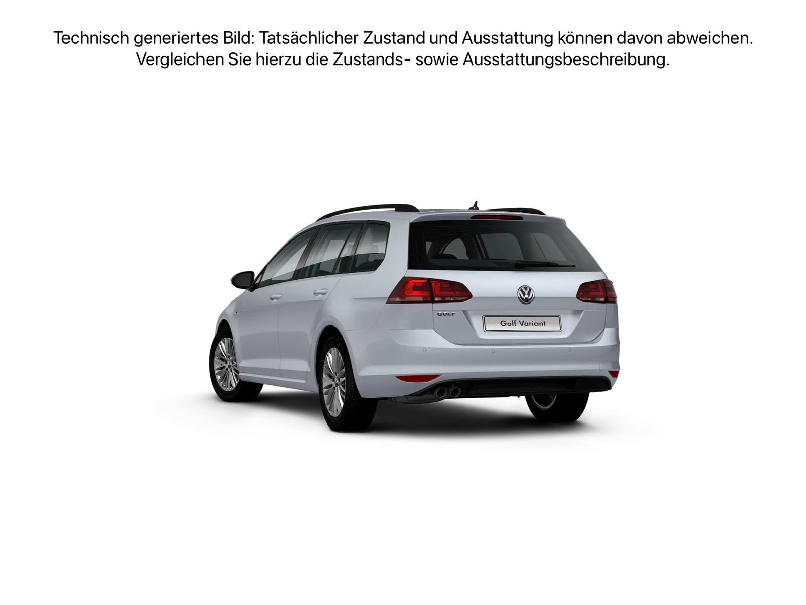 Fahrzeug autohaus mense Fahrzeugabbildung Volkswagen Golf Variant Comfortline 1.4l TSI 92kW 6-Gang LM - mit KI generiert/bearbeitet