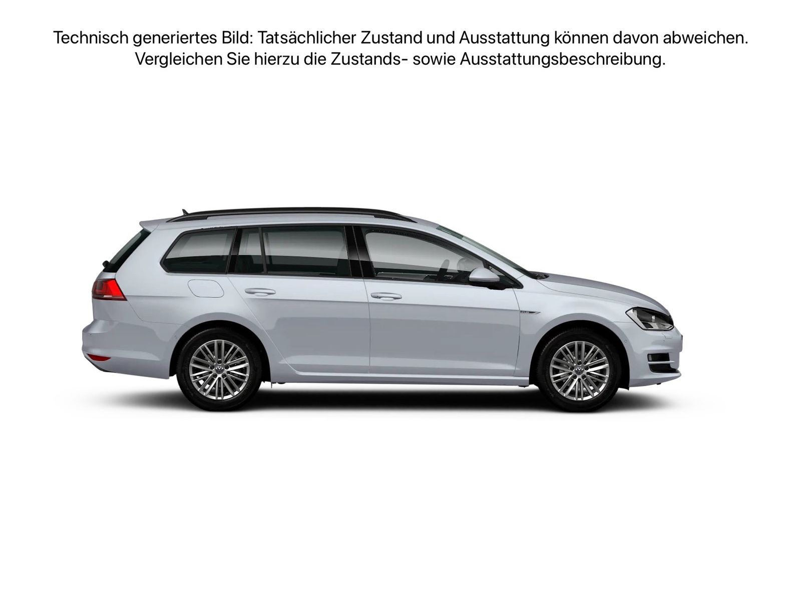 Fahrzeug autohaus mense Fahrzeugabbildung Volkswagen Golf Variant Comfortline 1.4l TSI 92kW 6-Gang LM - mit KI generiert/bearbeitet