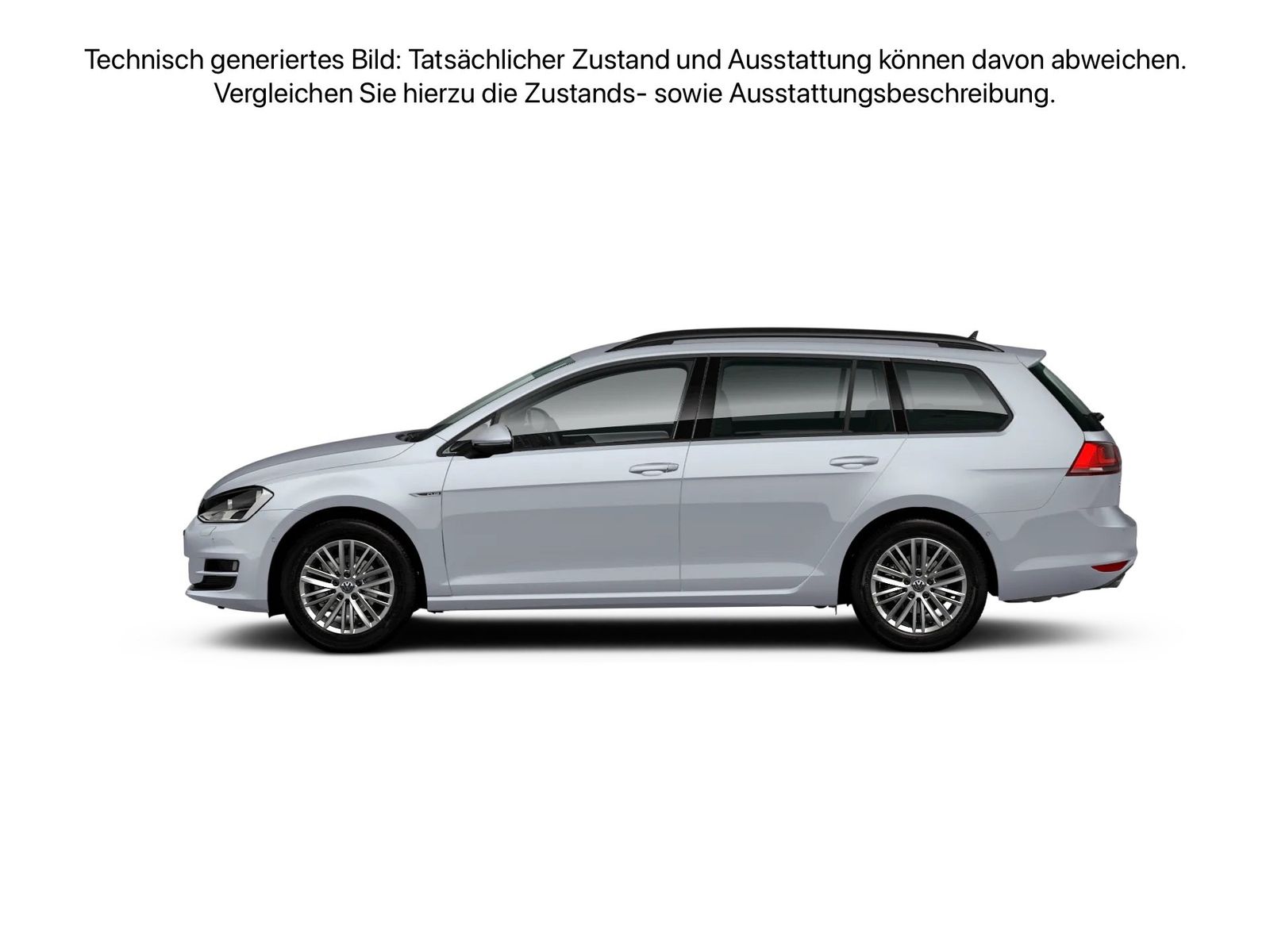 Fahrzeug autohaus mense Fahrzeugabbildung Volkswagen Golf Variant Comfortline 1.4l TSI 92kW 6-Gang LM - mit KI generiert/bearbeitet