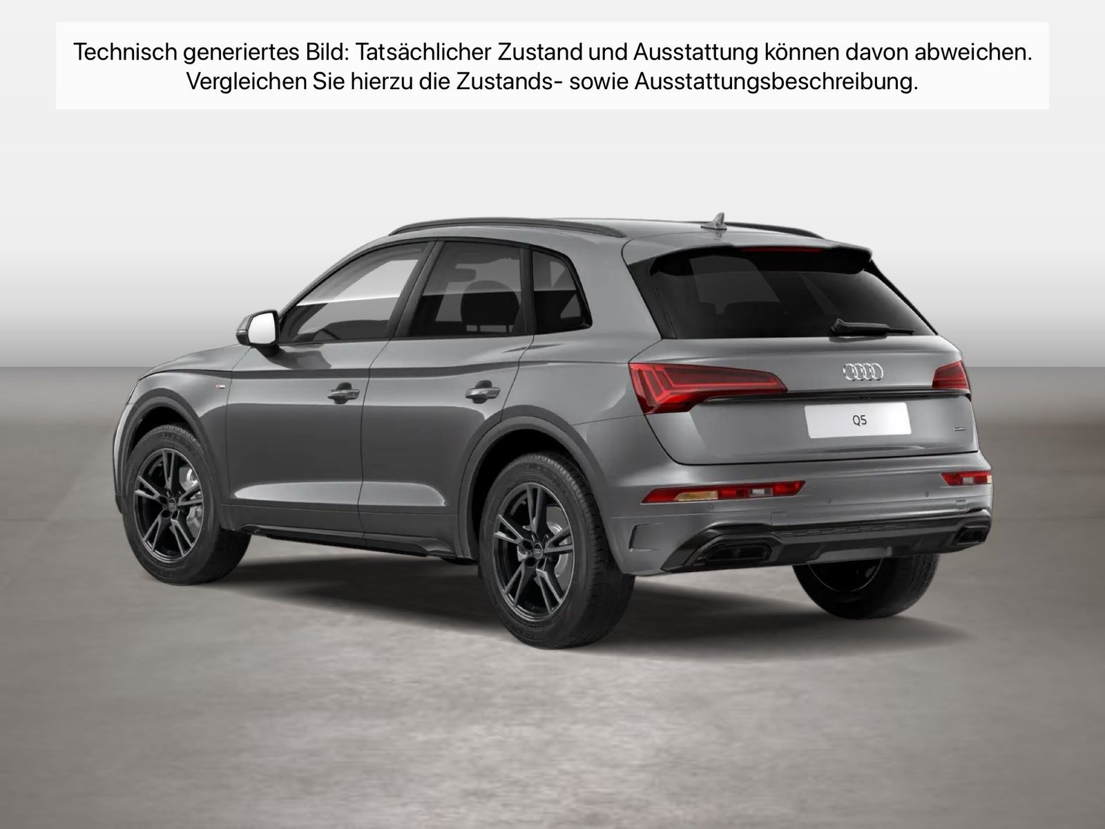 Fahrzeug autohaus mense Fahrzeugabbildung Audi Q5 40 TDI quattro S tronic S line Matrix CarPlay - mit KI generiert/bearbeitet
