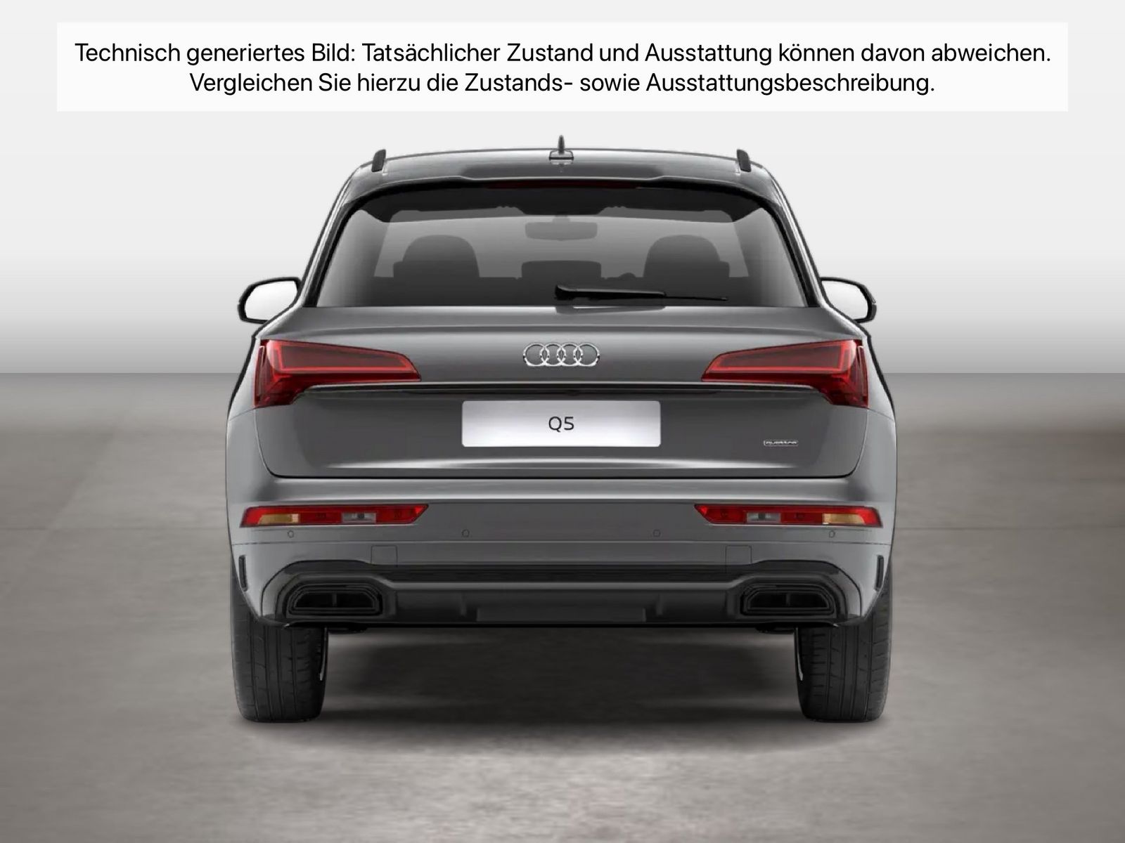 Fahrzeug autohaus mense Fahrzeugabbildung Audi Q5 40 TDI quattro S tronic S line Matrix CarPlay - mit KI generiert/bearbeitet