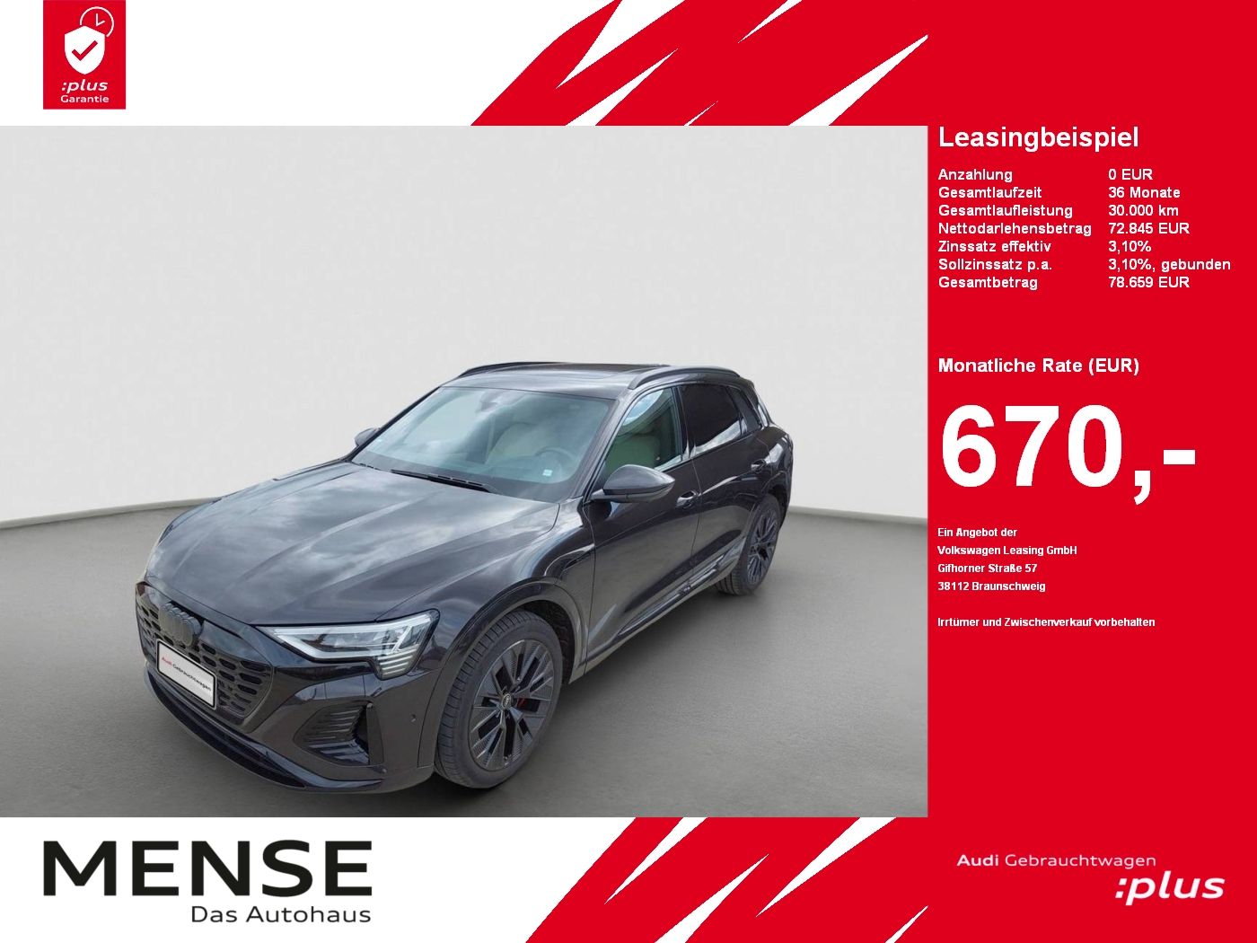 Audi Q8 e-tron 55 quattro S-Line |Matrix|Luft|Pano