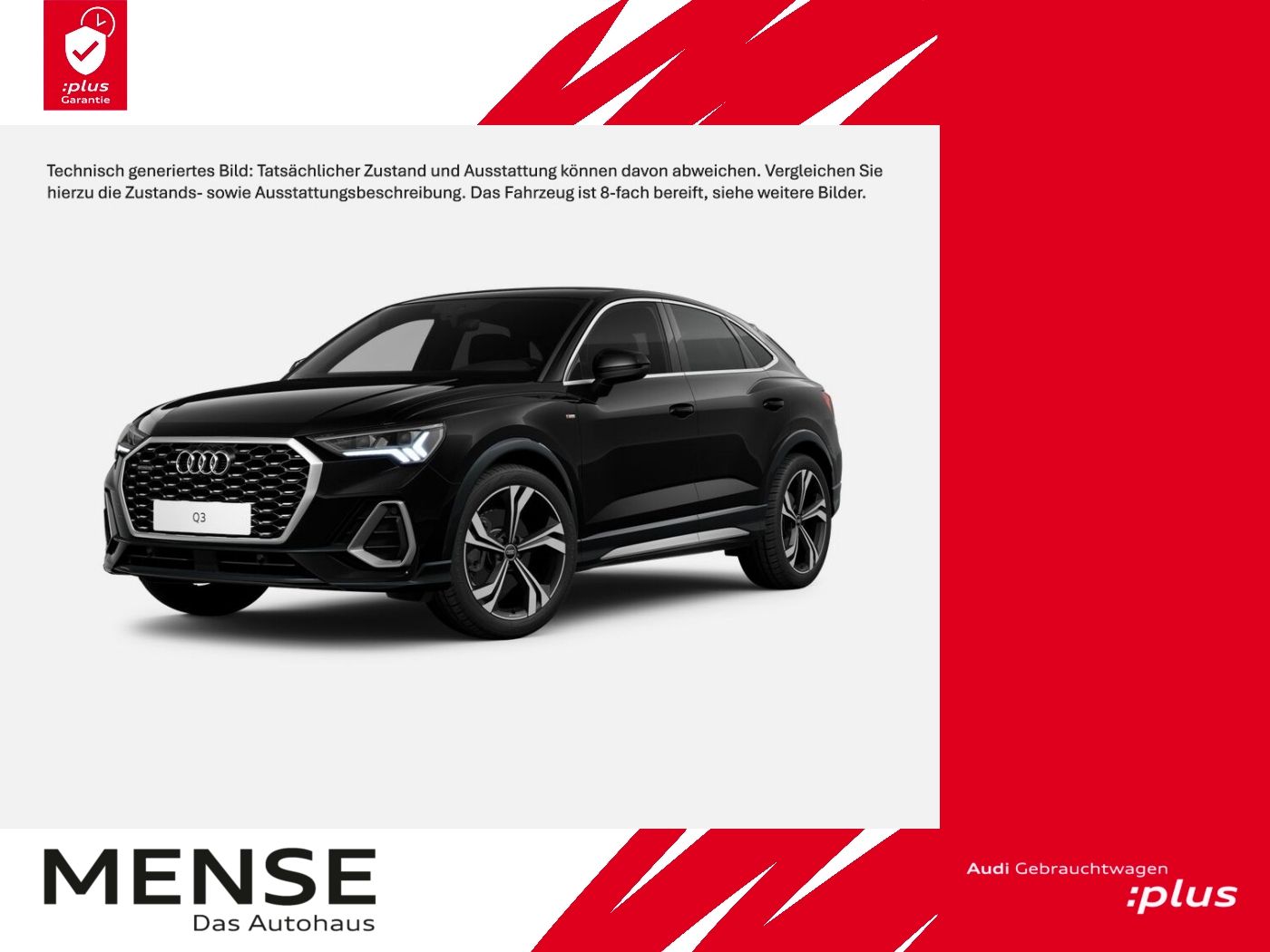 Audi Q3 Sportback 40 TFSI quattro S tronic S-Line |LM