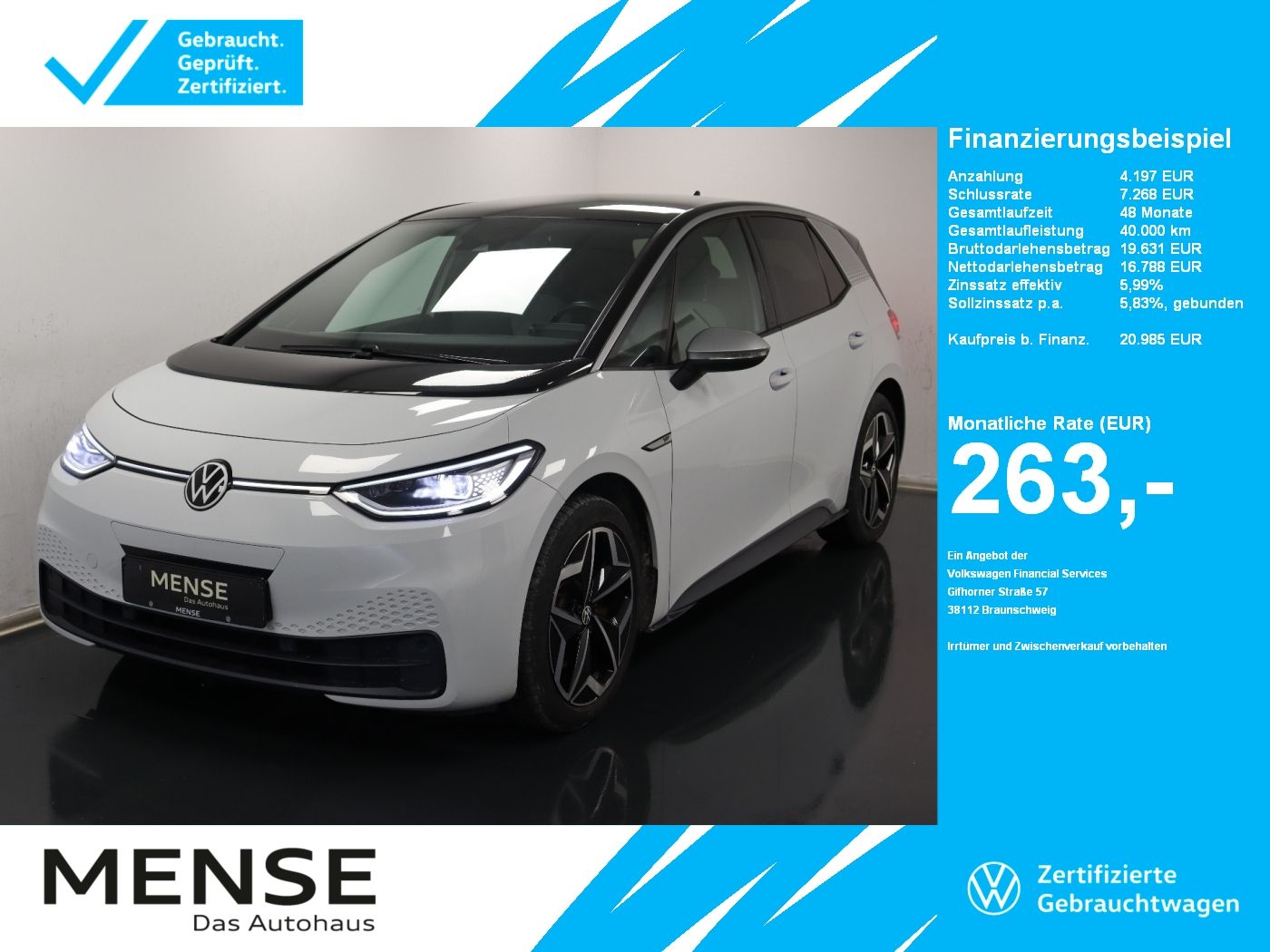 Volkswagen ID.3 Pro Performance 1st Plus Matrix|CarPlay|ACC