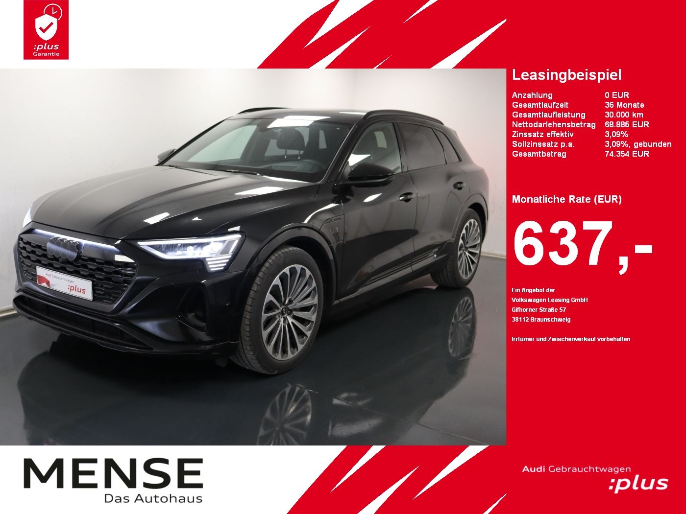 Audi Q8 e-tron 55 quattro S-Line Matrix|HUD|Luft|LM
