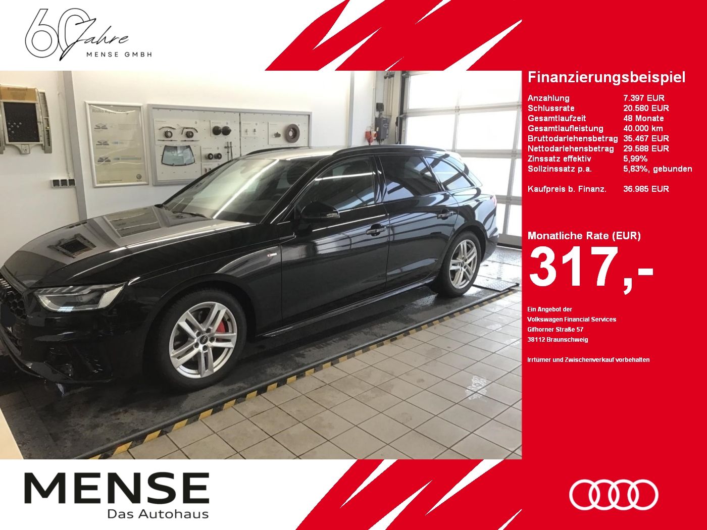 Audi A4 Avant 40 TDI quattro S tronic S line Matrix
