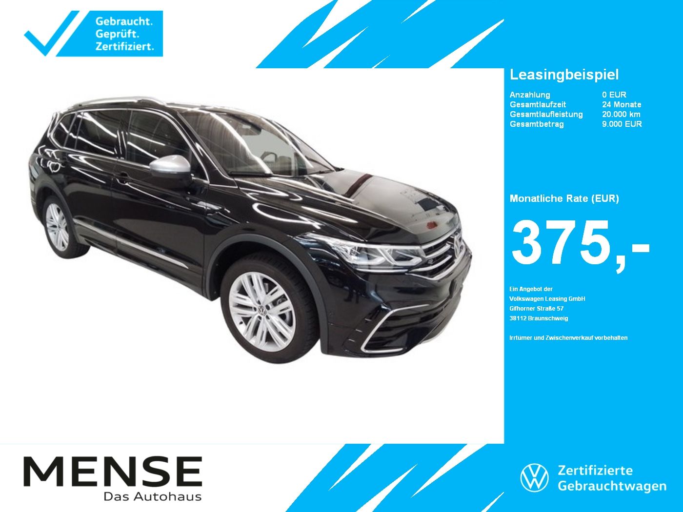 Volkswagen Tiguan Allspace 2.0 TSI 4Motion DSG R-line h/k