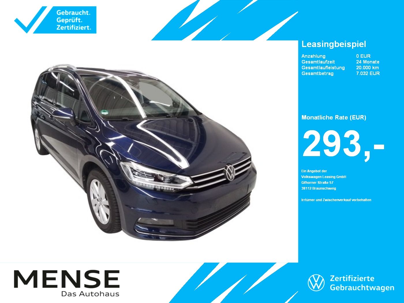 Volkswagen Touran 2.0 TDI DSG Comfortline Move IQ.Light|AHK