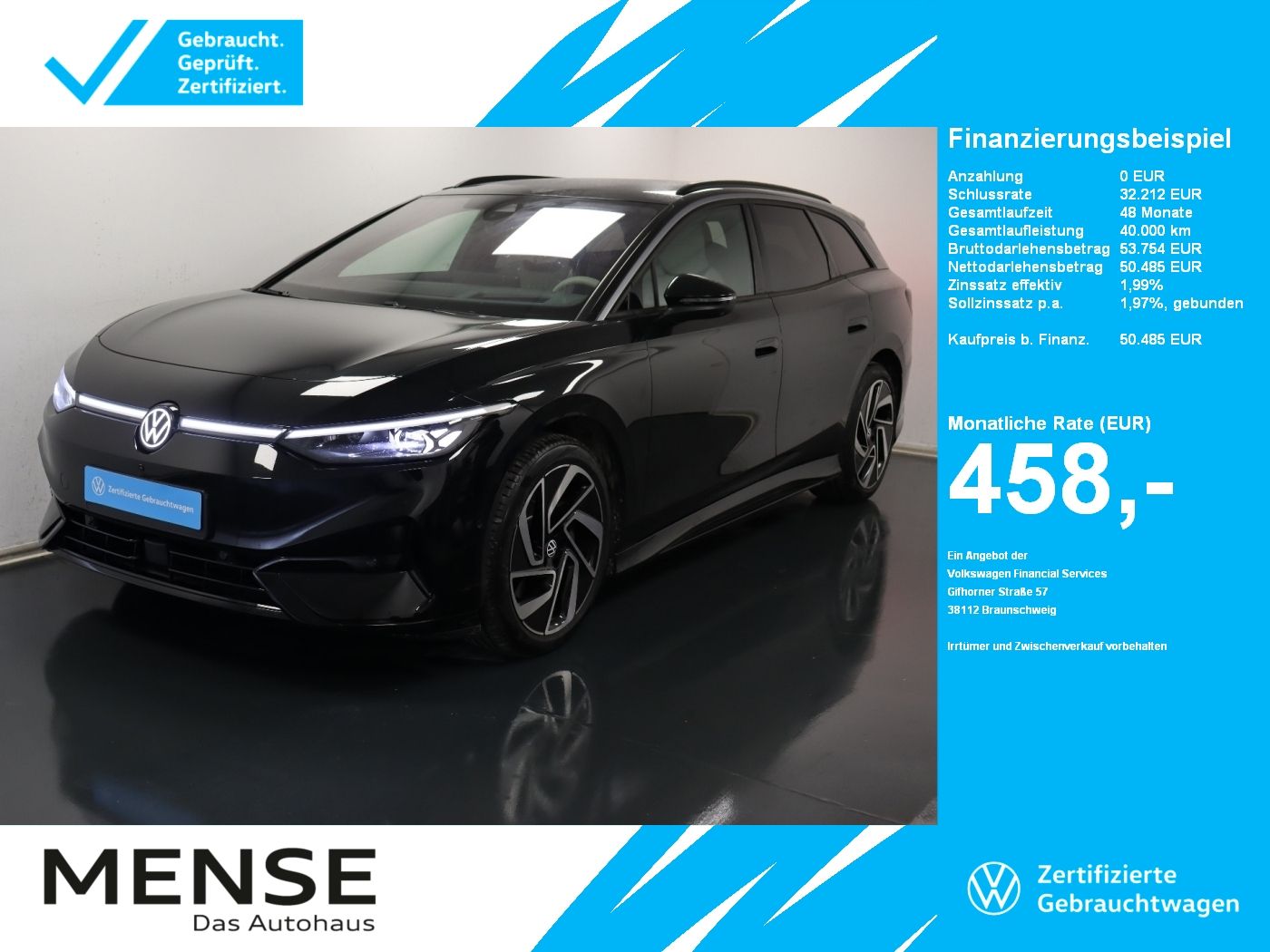 Volkswagen ID.7 Tourer Pro IQ.Light|Matrix|CarPlay|h/k|AHK