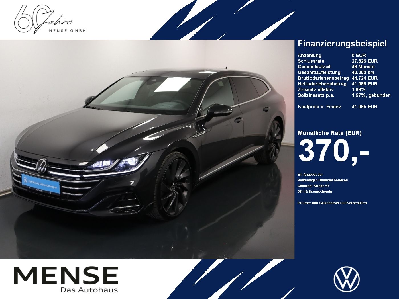 Volkswagen Arteon Shooting Brake 2.0 TDI 4 Motion DSG R lin
