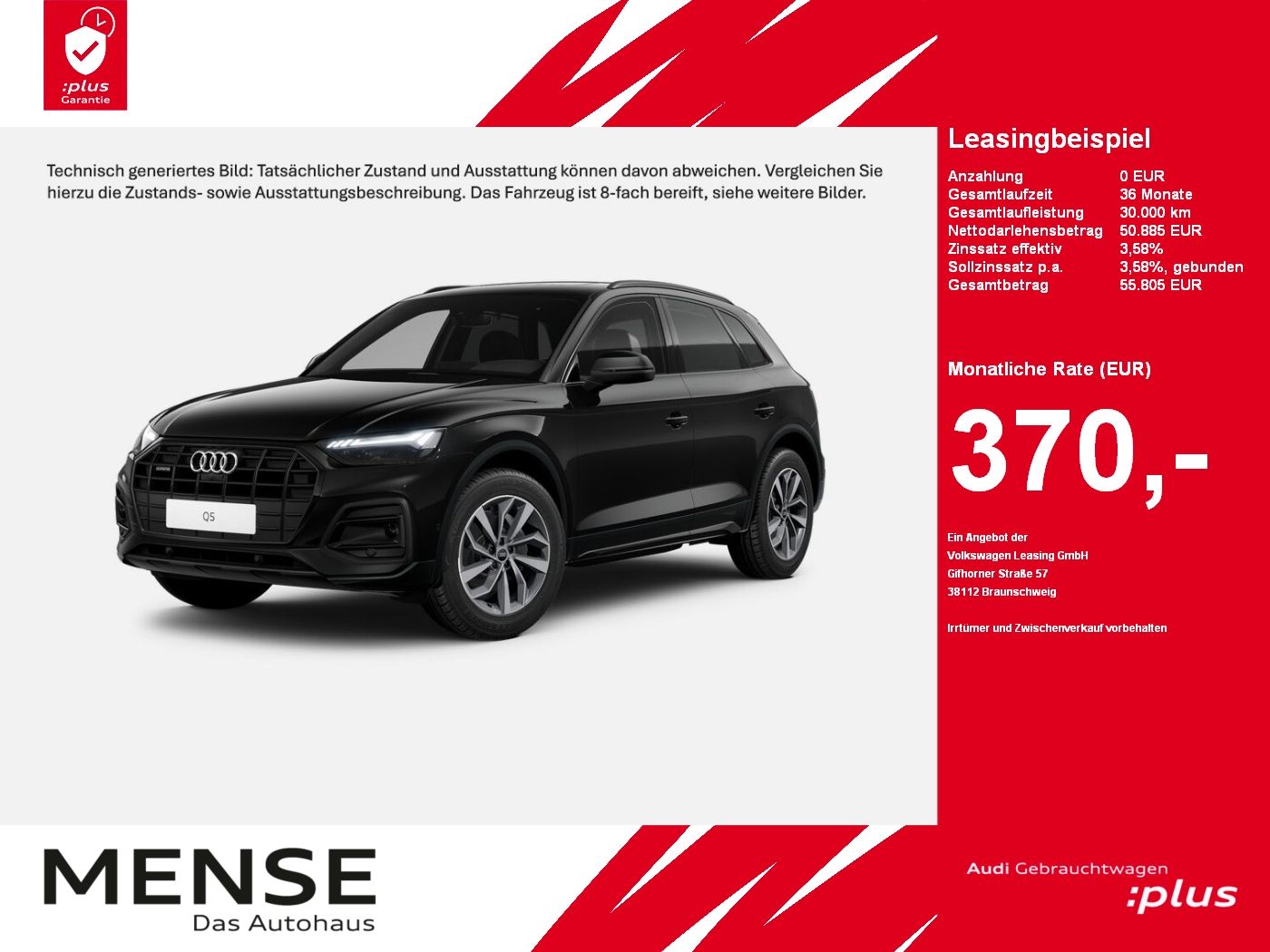 Audi Q5 45 TFSI quattro S tronic advanced Matrix|AHK