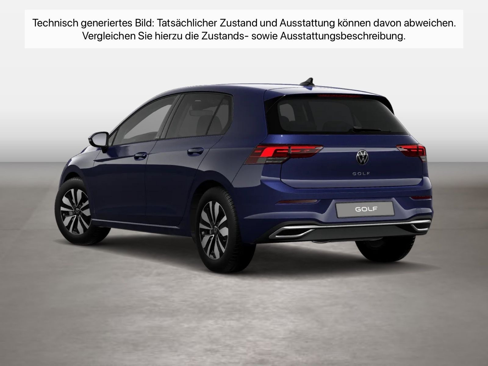 Fahrzeugabbildung Volkswagen Golf VIII 2.0 TDI Move CarPlay LED Navi VirtualC - mit KI generiert/bearbeitet