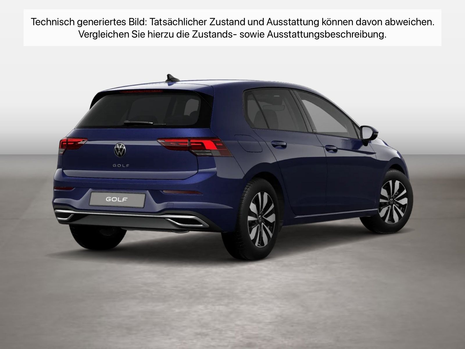 Fahrzeugabbildung Volkswagen Golf VIII 2.0 TDI Move CarPlay LED Navi VirtualC - mit KI generiert/bearbeitet