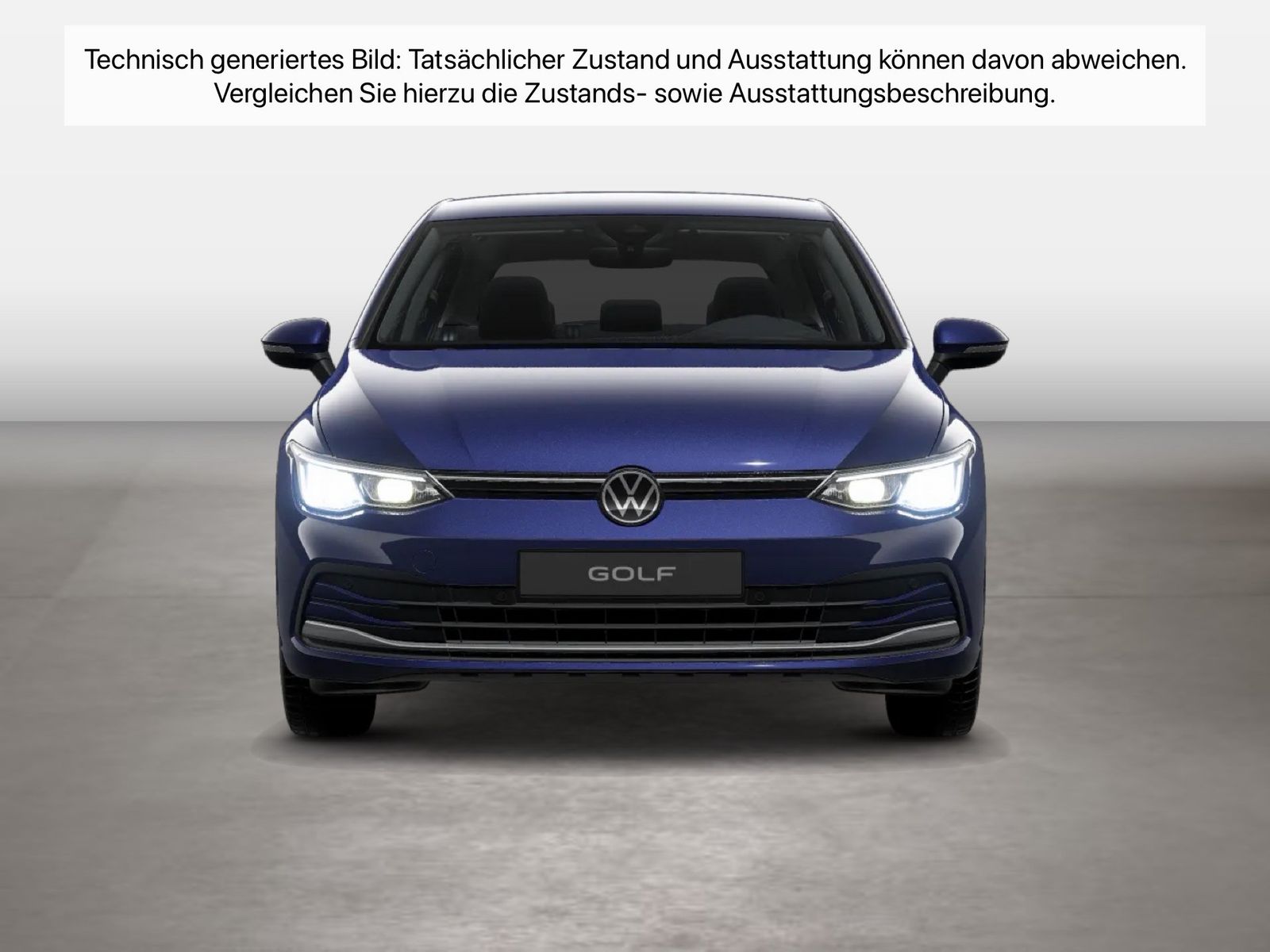 Fahrzeugabbildung Volkswagen Golf VIII 2.0 TDI Move CarPlay LED Navi VirtualC - mit KI generiert/bearbeitet