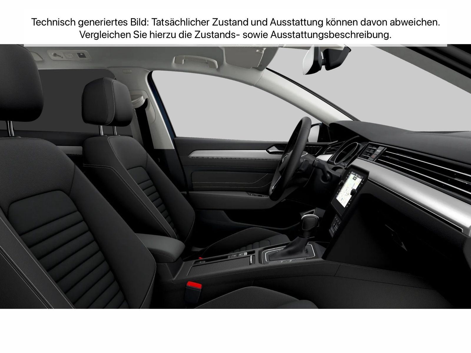 Fahrzeugabbildung Volkswagen Passat Variant 2.0TDI DSG Elegance R-Line IQ.Lig - mit KI generiert/bearbeitet