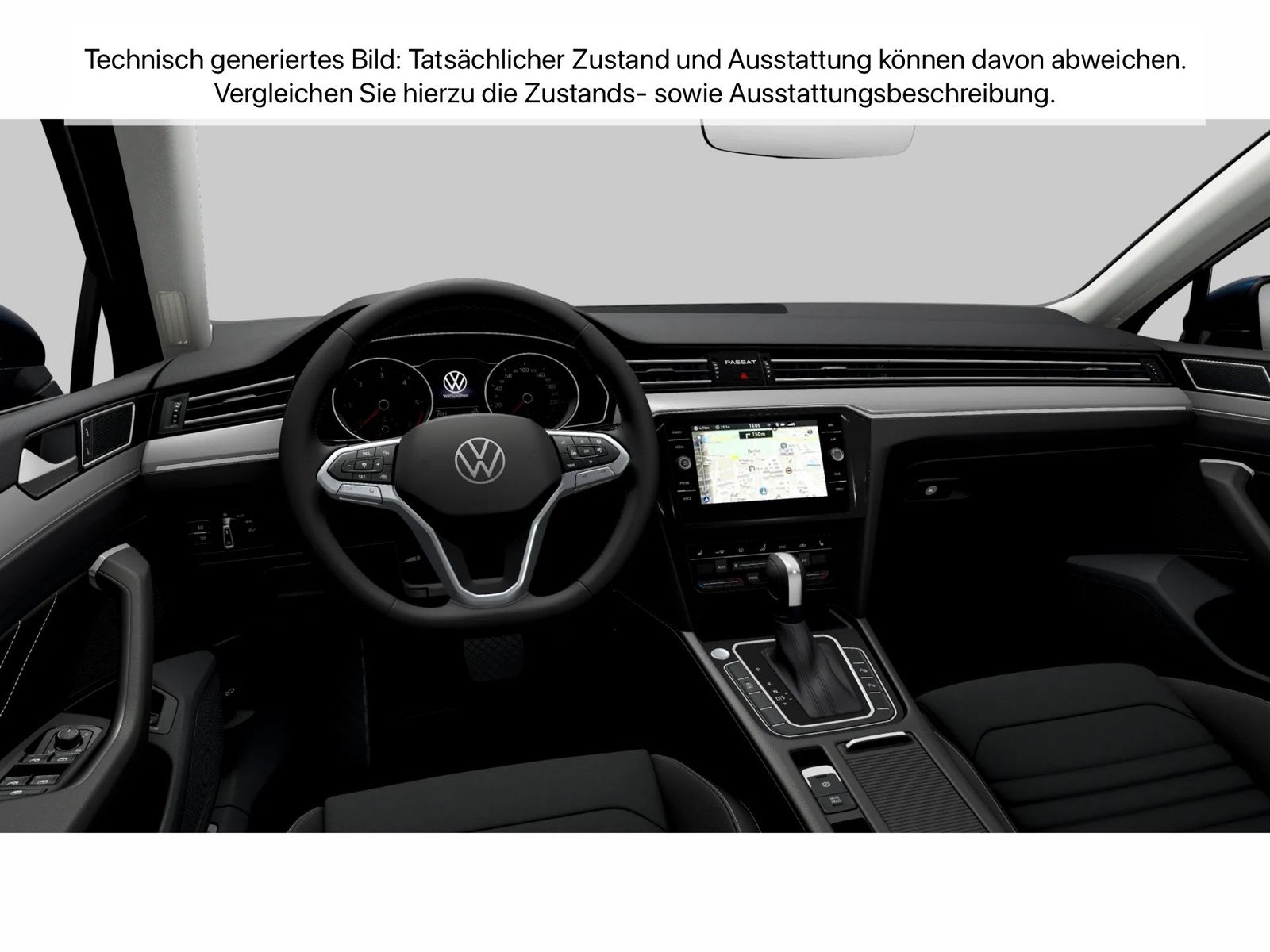 Fahrzeugabbildung Volkswagen Passat Variant 2.0TDI DSG Elegance R-Line IQ.Lig - mit KI generiert/bearbeitet