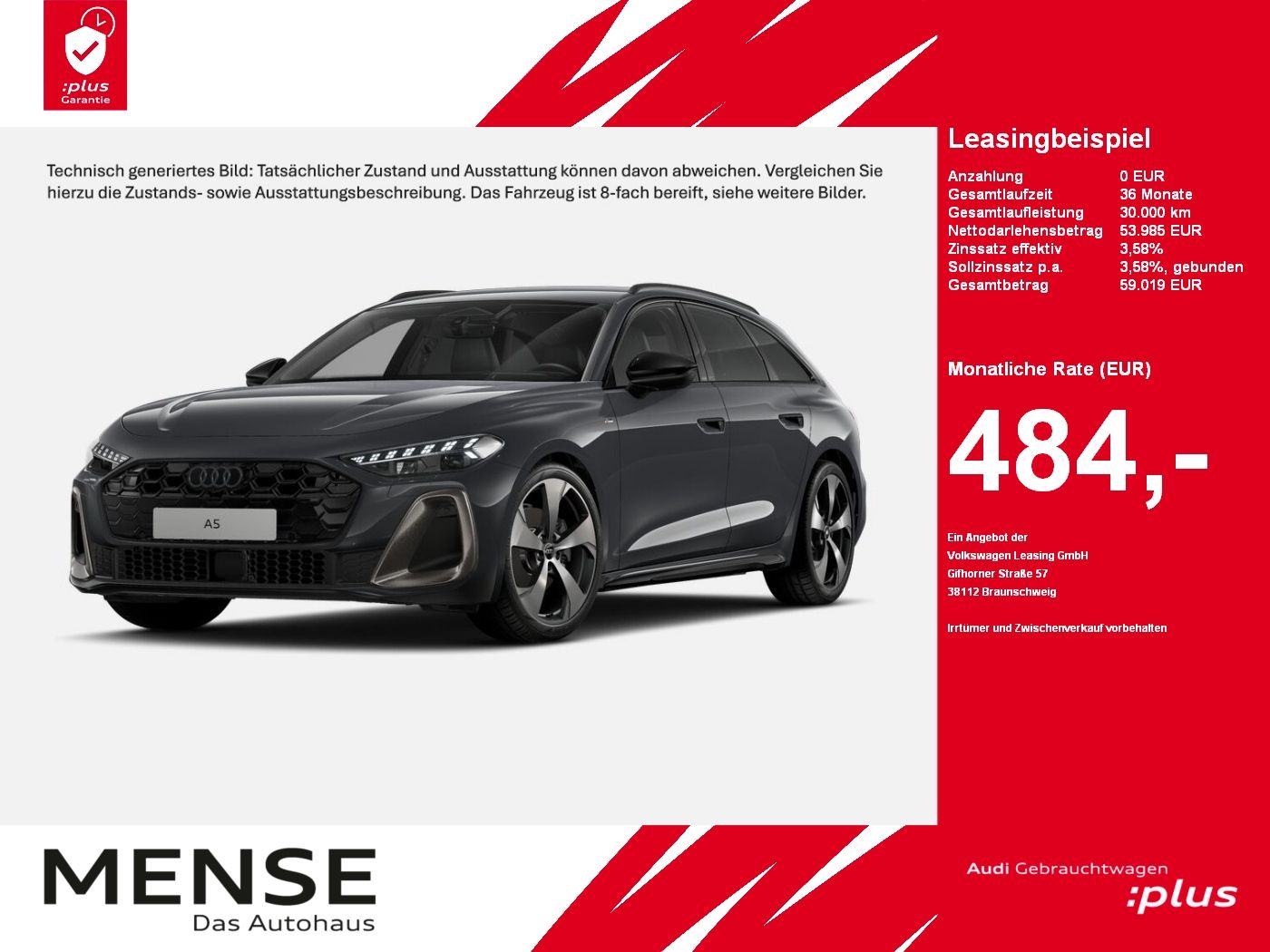 Audi A5 Avant 2.0 TFSI S tronic edition one B&O|AHK