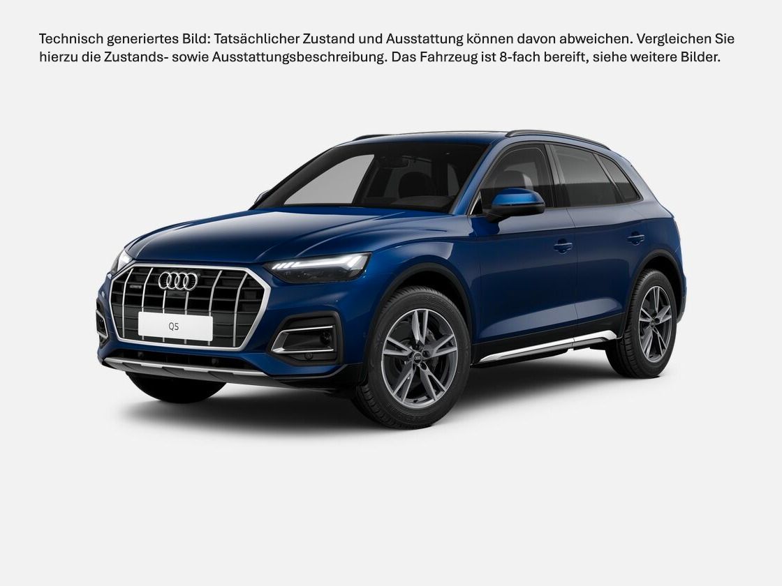 Fahrzeugabbildung Audi Q5 45 TFSI quattro S tronic S line Matrix|AHK|LM
