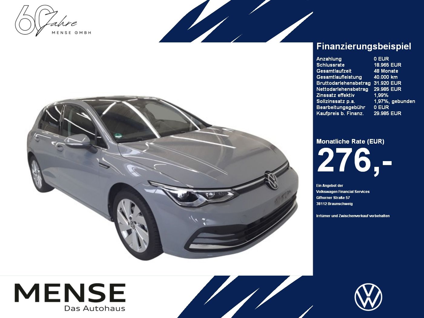 Volkswagen Golf VIII 1.5 TSI DSG Style |AHK|ACC|FLA|Massage