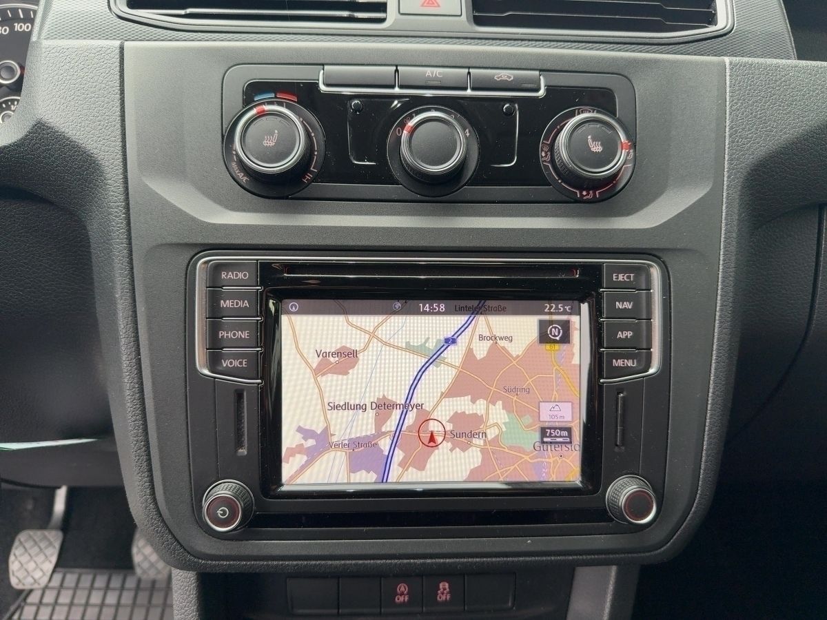 Fahrzeugabbildung Volkswagen Caddy Maxi Kasten Navi|Kamera|SHZG