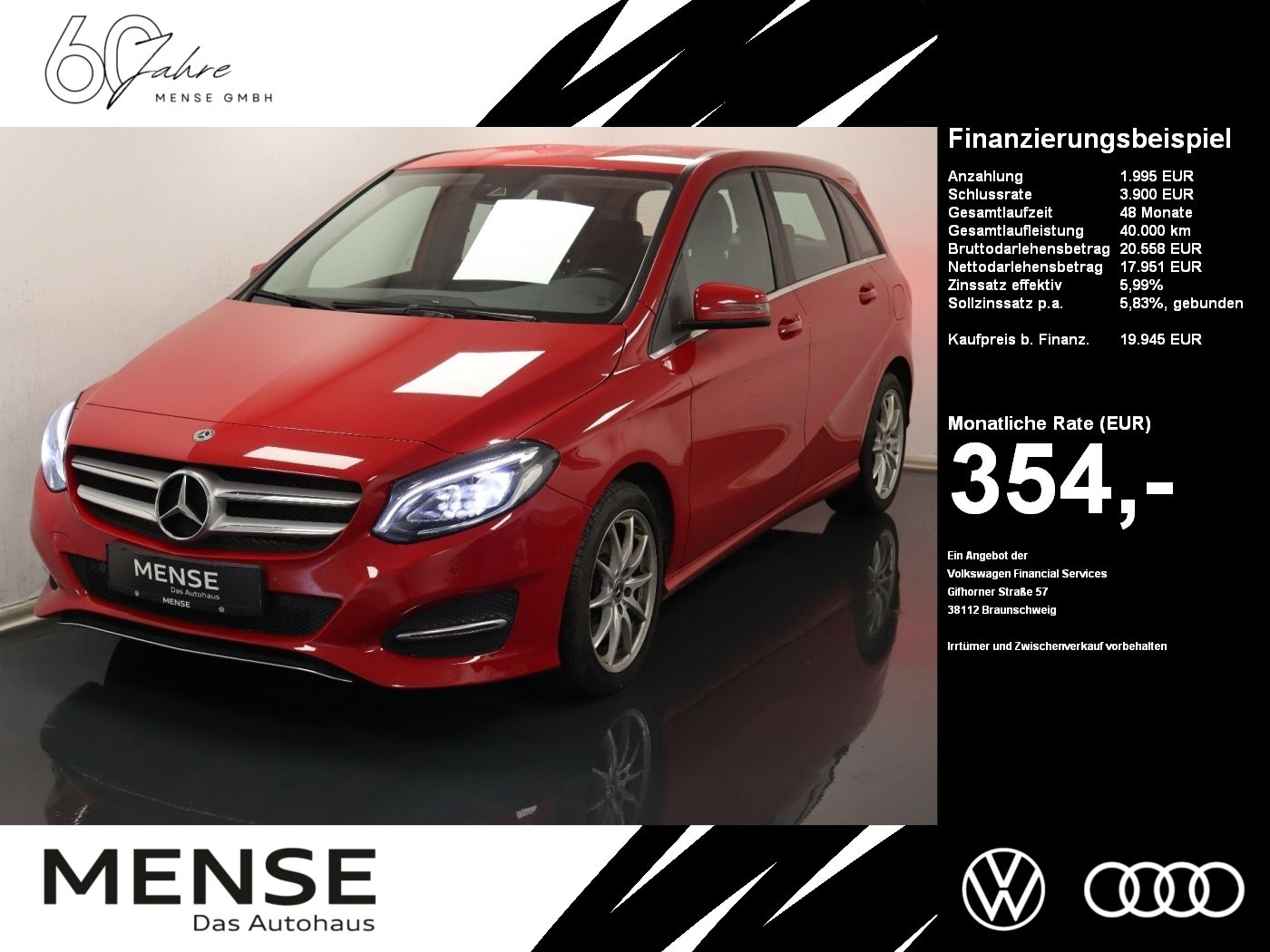 Mercedes-Benz B 250 Style LED|Navi|Facelift|Fernlichtass.|PDC