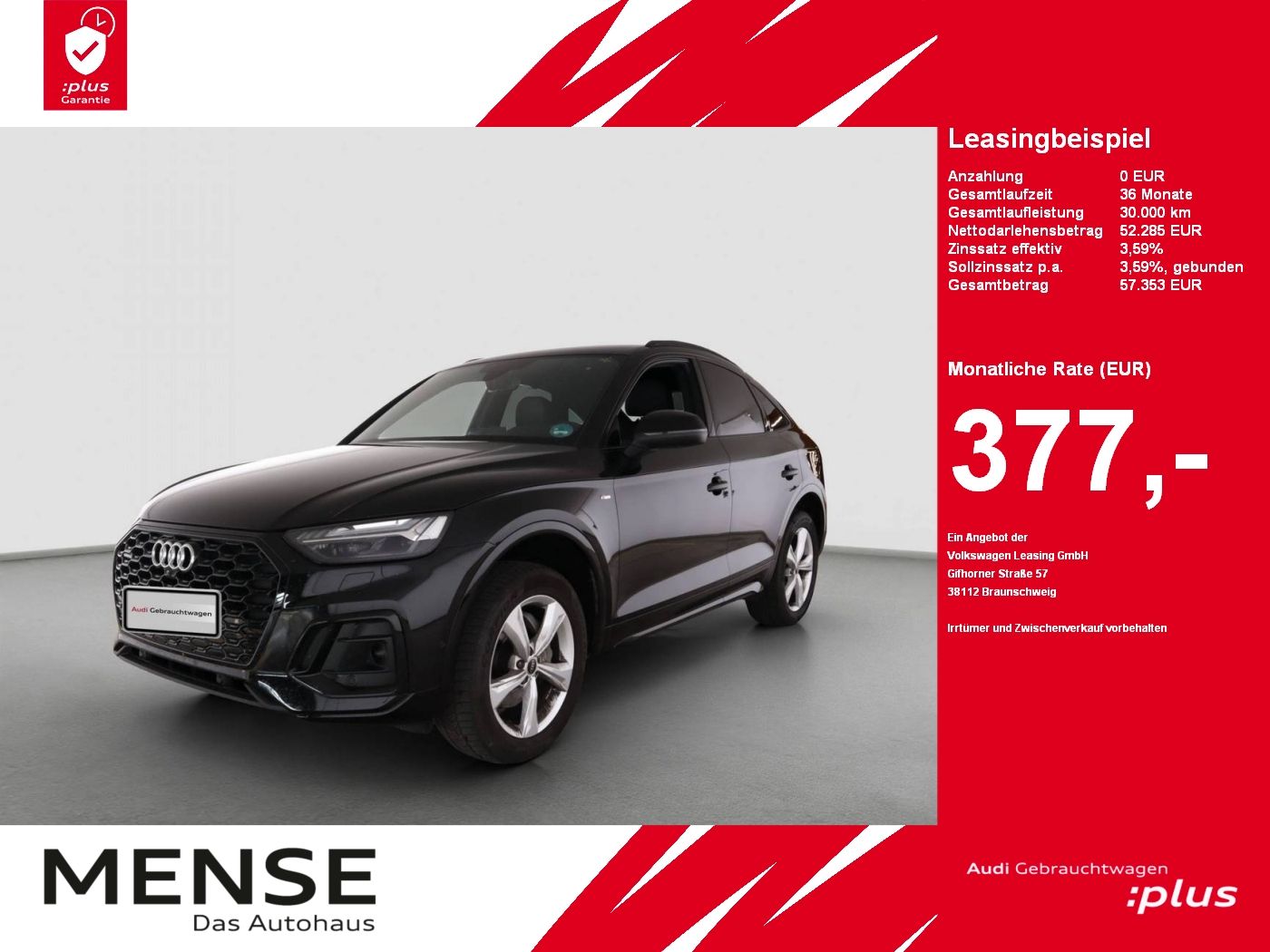 Audi Q5 Sportback 45 TFSI quattro S tronic S line AHK