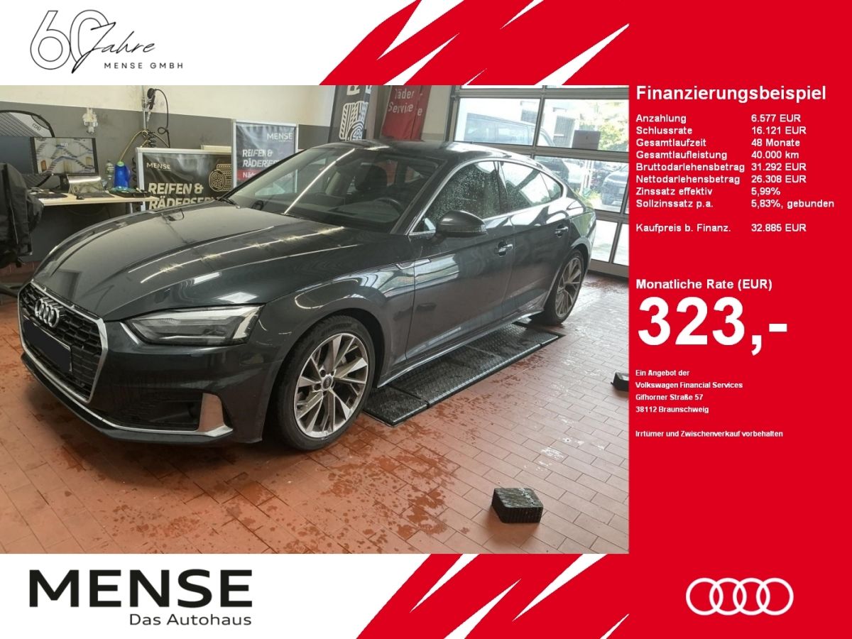 Audi A5 Sportback 40 2.0 TDI (M-H) advanced B&O|HUD