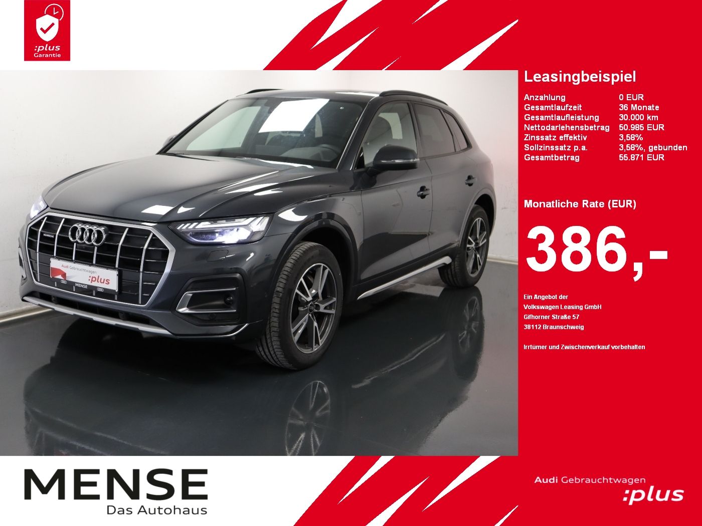 Audi Q5 45 TFSI quattro S tronic S line Matrix|AHK|LM