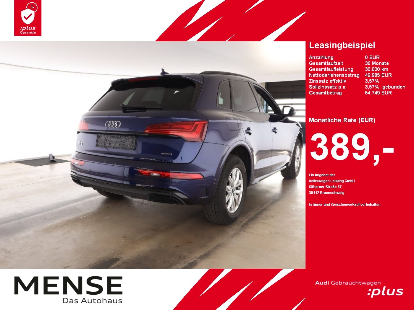 Audi Q5 45 TFSI quattro S tronic S line Matrix|AHK|LM
