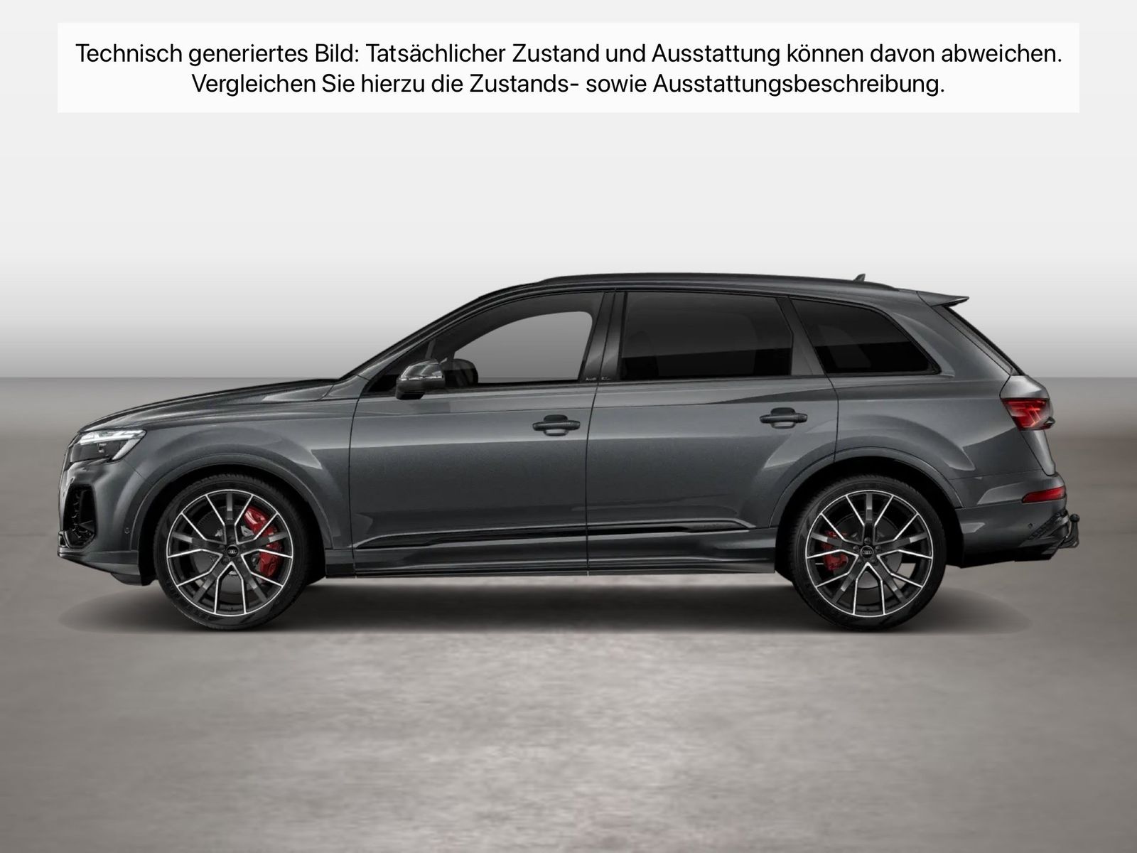 Fahrzeug autohaus mense Fahrzeugabbildung Audi SQ7 TFSI 373(507) tiptronic Matrix AHK HUD Luft - mit KI generiert/bearbeitet