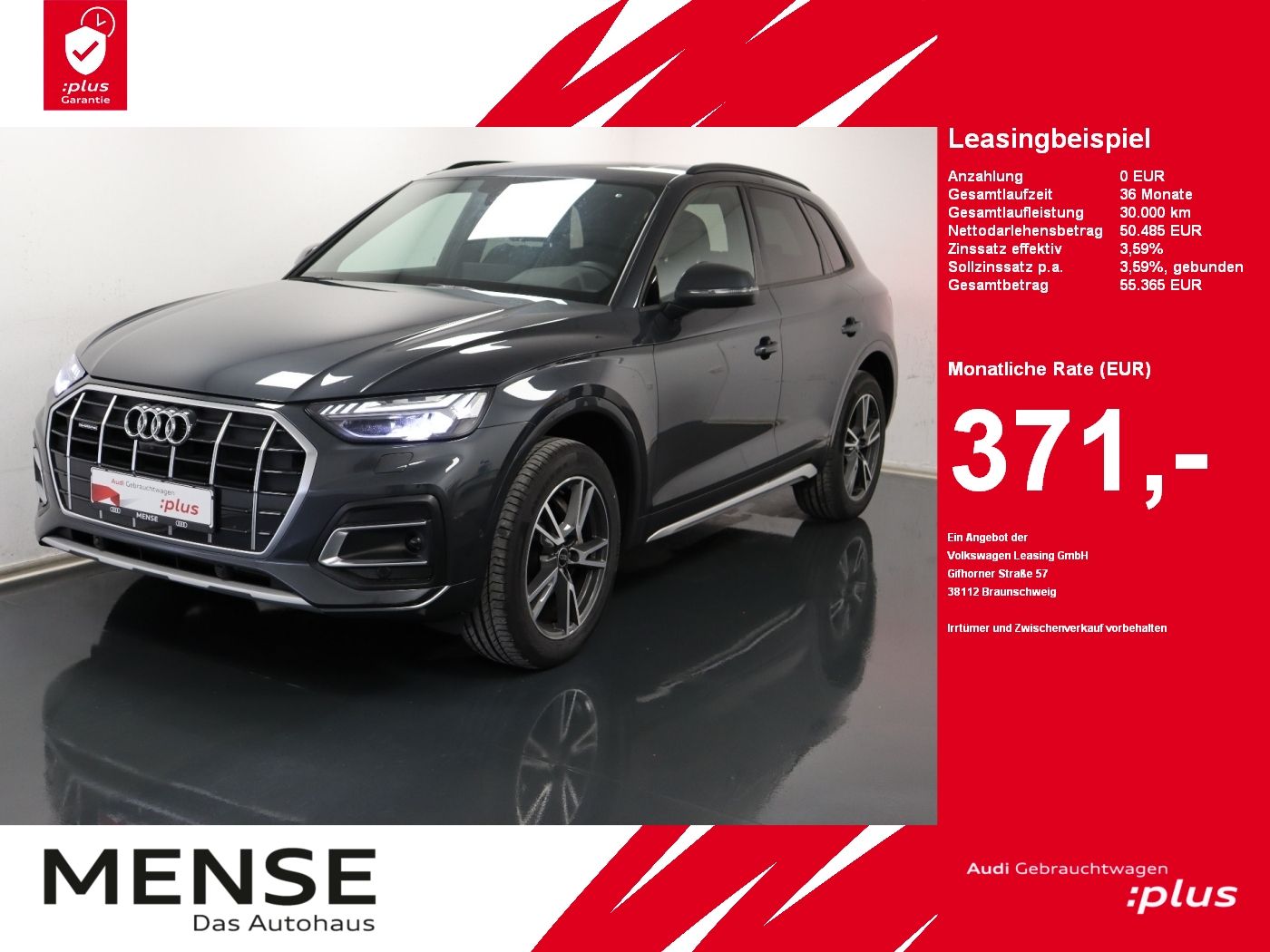 Audi Q5 45 TFSI quattro S tronic S line Matrix|AHK|LM