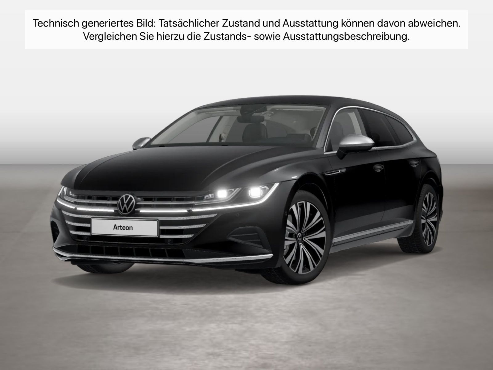 Fahrzeugabbildung Volkswagen Arteon Shooting Brake 2.0 TDI Elegance IQ.Light - mit KI generiert/bearbeitet