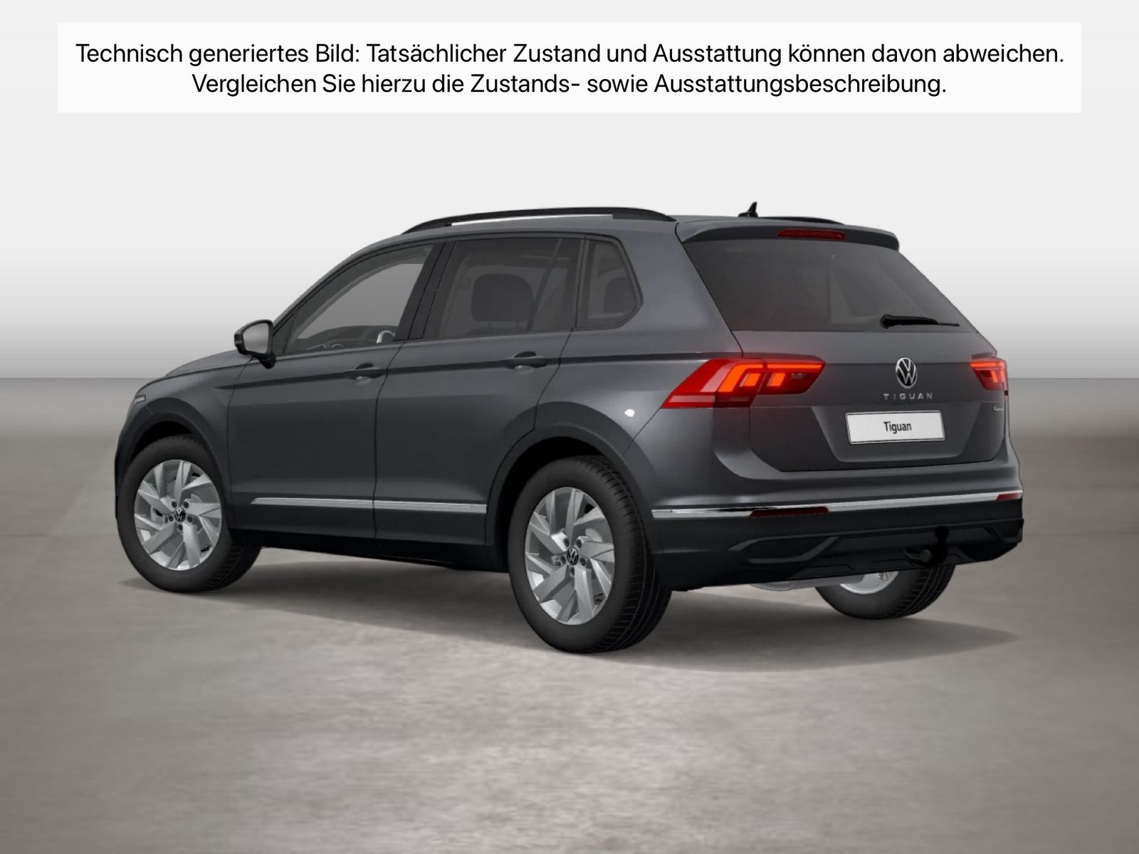 Fahrzeug autohaus mense Fahrzeugabbildung Volkswagen Tiguan 2.0 TDI 4Motion DSG Life CarPlay AHK ACC - mit KI generiert/bearbeitet
