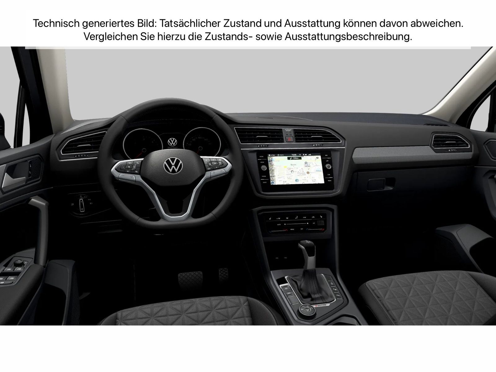 Fahrzeug autohaus mense Fahrzeugabbildung Volkswagen Tiguan 2.0 TDI 4Motion DSG Life CarPlay AHK ACC - mit KI generiert/bearbeitet