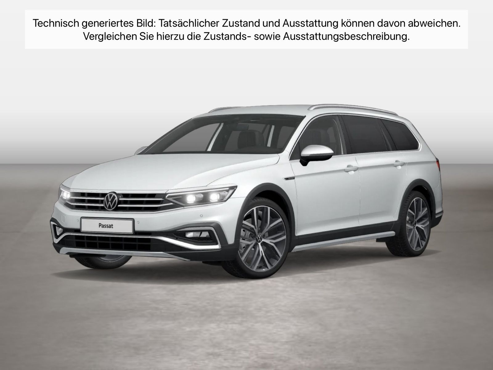 Fahrzeug autohaus mense Fahrzeugabbildung Volkswagen Passat Variant Alltrack 2.0 TDI 4-MOTION DSG - mit KI generiert/bearbeitet
