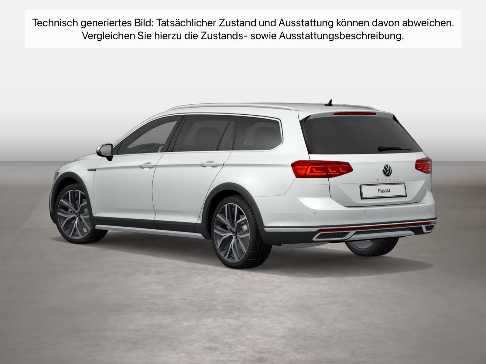 Fahrzeug autohaus mense Fahrzeugabbildung Volkswagen Passat Variant Alltrack 2.0 TDI 4-MOTION DSG - mit KI generiert/bearbeitet
