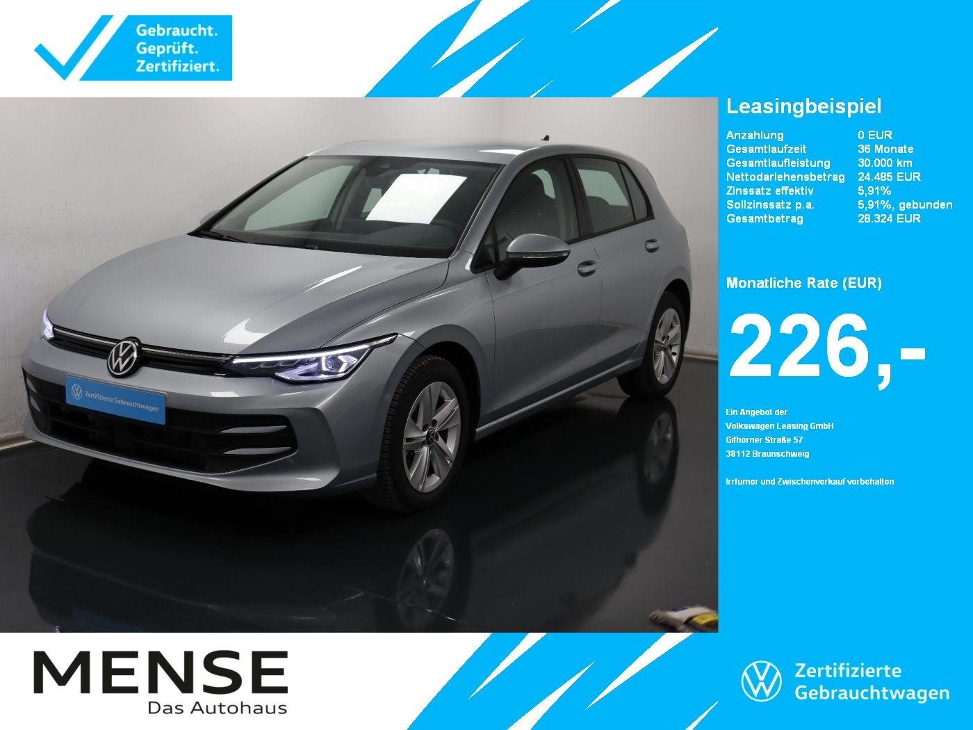 Volkswagen Golf VIII 1.5 TSI Life IQ.Light|Matrix|CarPlay|L
