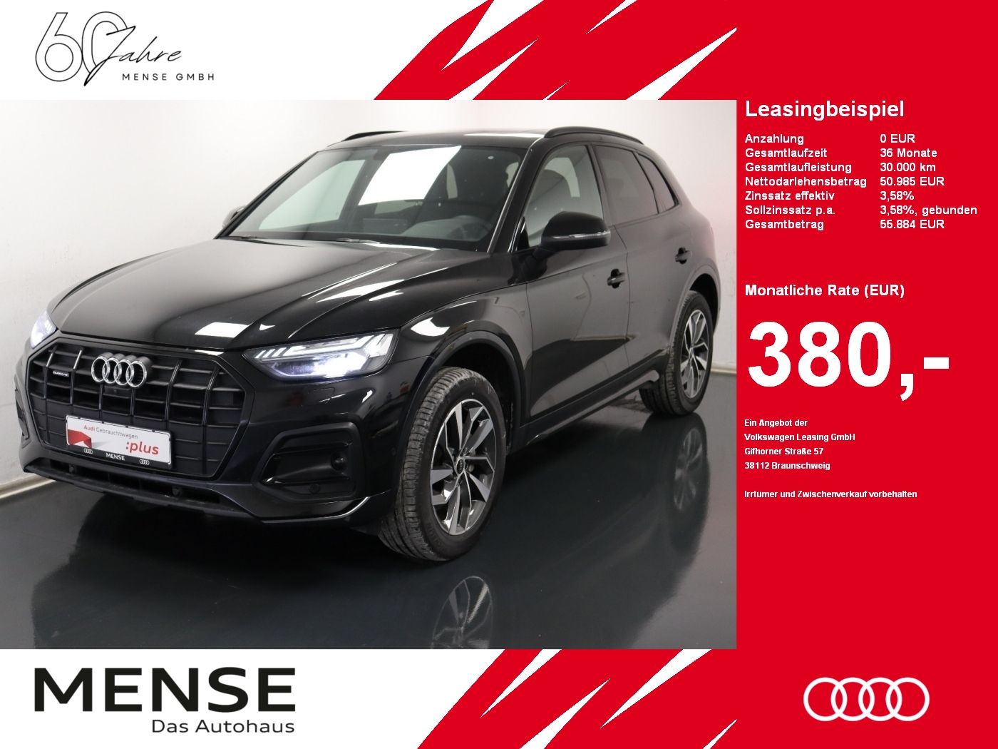Audi Q5 45 TFSI quattro S tronic advanced Matrix|AHK