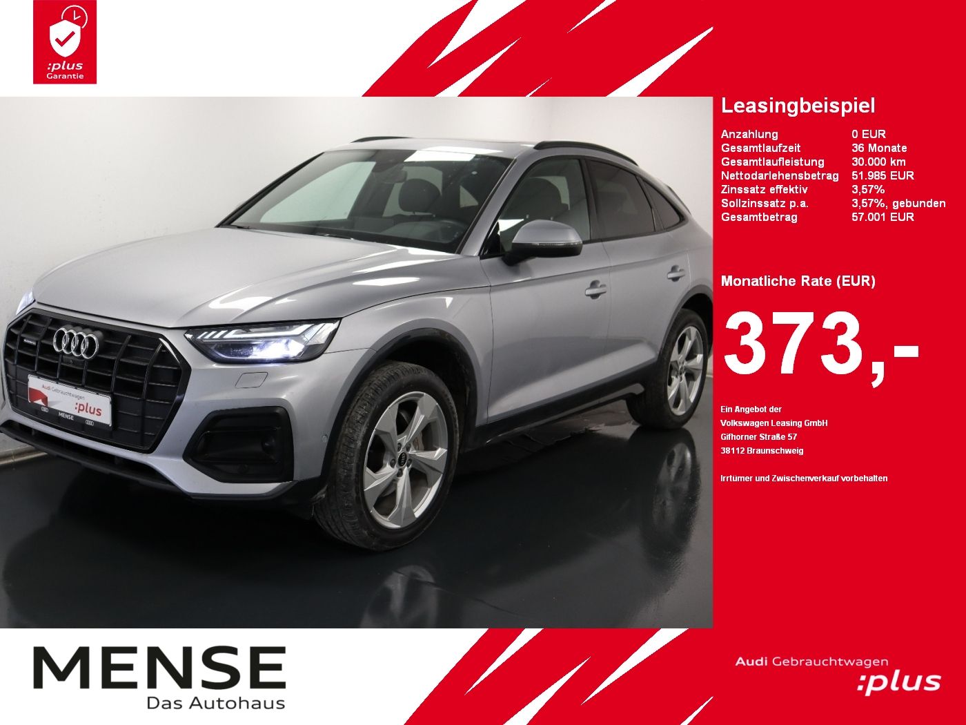 Audi Q5 Sportback 45 TFSI quattro S tronic advanced