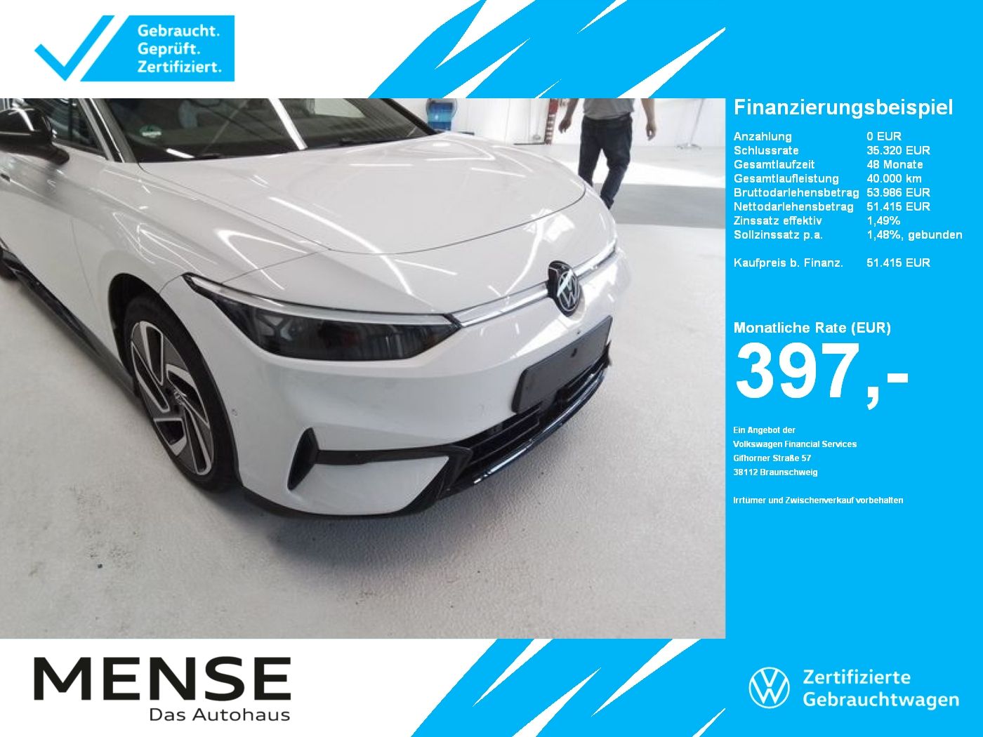 Volkswagen ID.7 Tourer Pro IQ.Light|Matrix|CarPlay|h/k|AHK