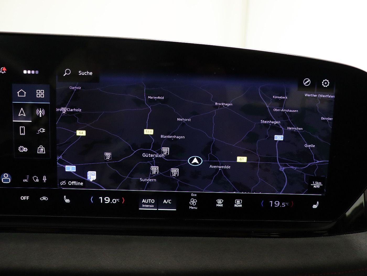 Fahrzeugabbildung Audi S6 Avant e-tron quattro B&O|HUD