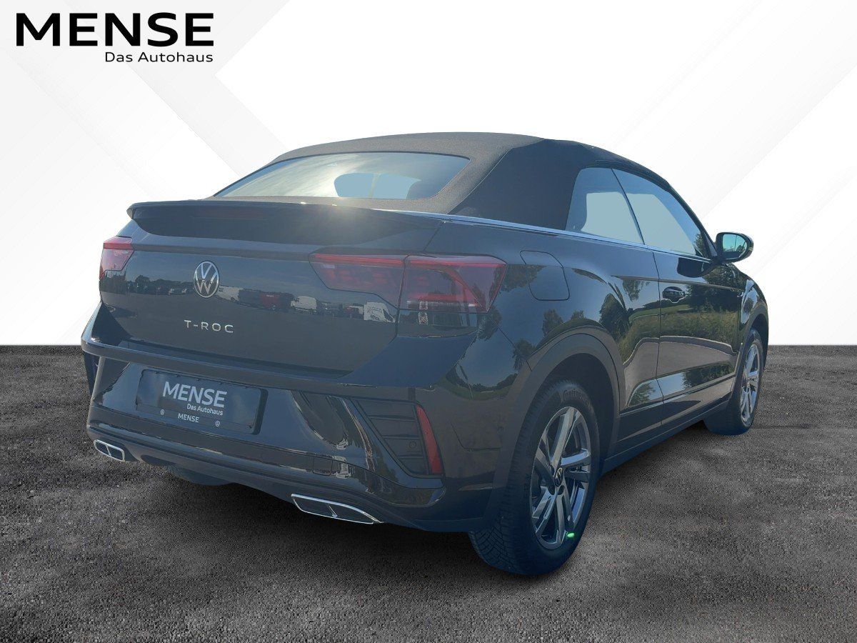 Fahrzeugabbildung Volkswagen T-Roc Cabriolet R-Line 1.5 l TSI OPF DSG Navi IQ - mit KI generiert/bearbeitet