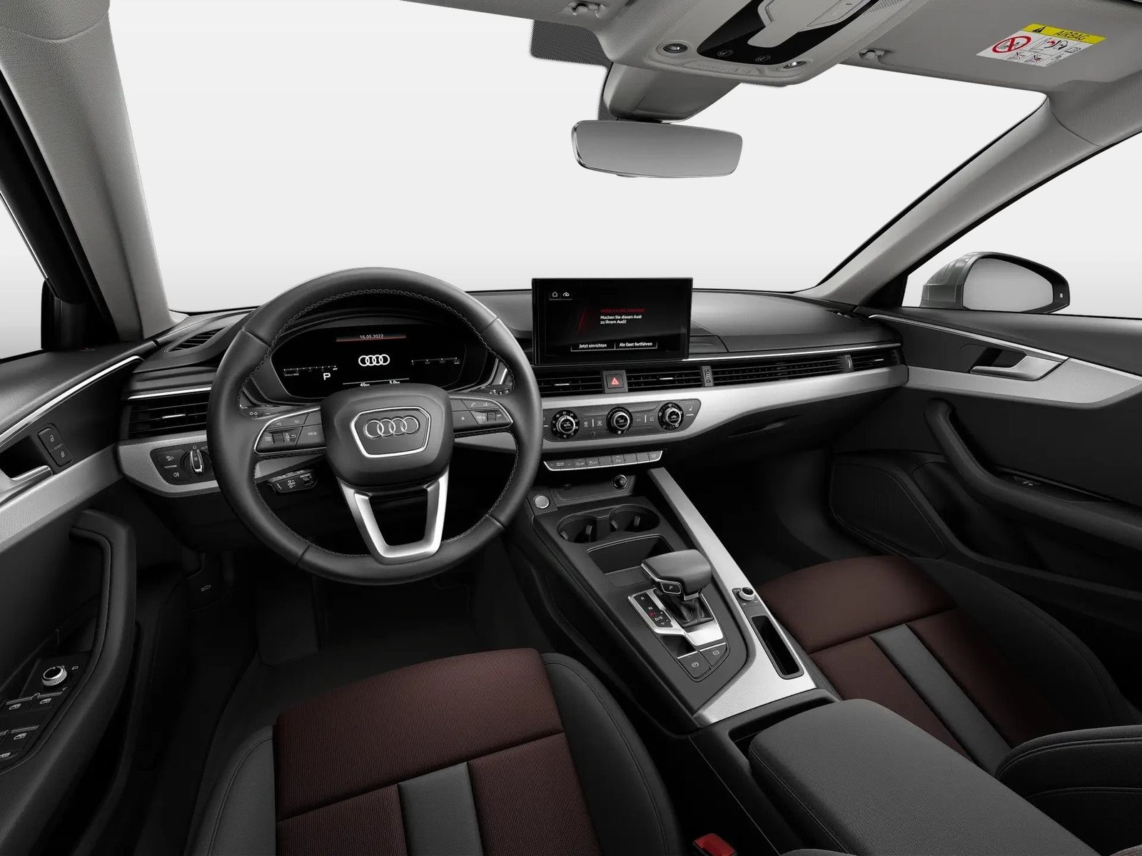 Fahrzeugabbildung Audi A4 Avant 40 TFSI S tronic S line Matrix AHK ACC - mit KI generiert/bearbeitet