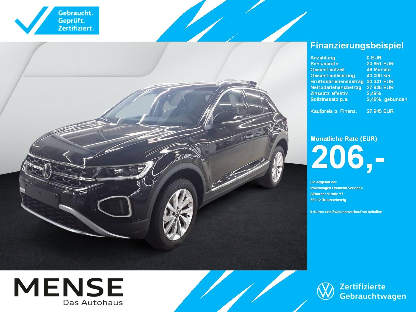 Volkswagen T-Roc 1.5 TSI DSG Style CarPlay|AHK|ACC|LED|Navi