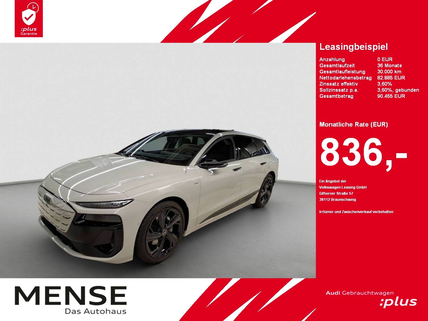 Audi A6 Avant e-tron quattro S line B&O|AHK|HUD|Luft