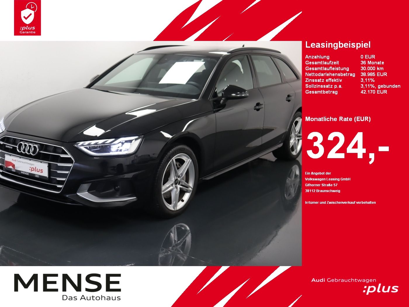 Audi A4 Avant 40 TDI quattro S tronic advanced |Pano